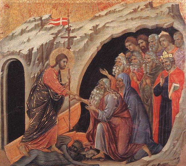 Descent to Hell, Duccio di Buoninsegna